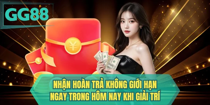 Nhận hoàn trả không giới hạn ngay trong hôm nay khi giải trí